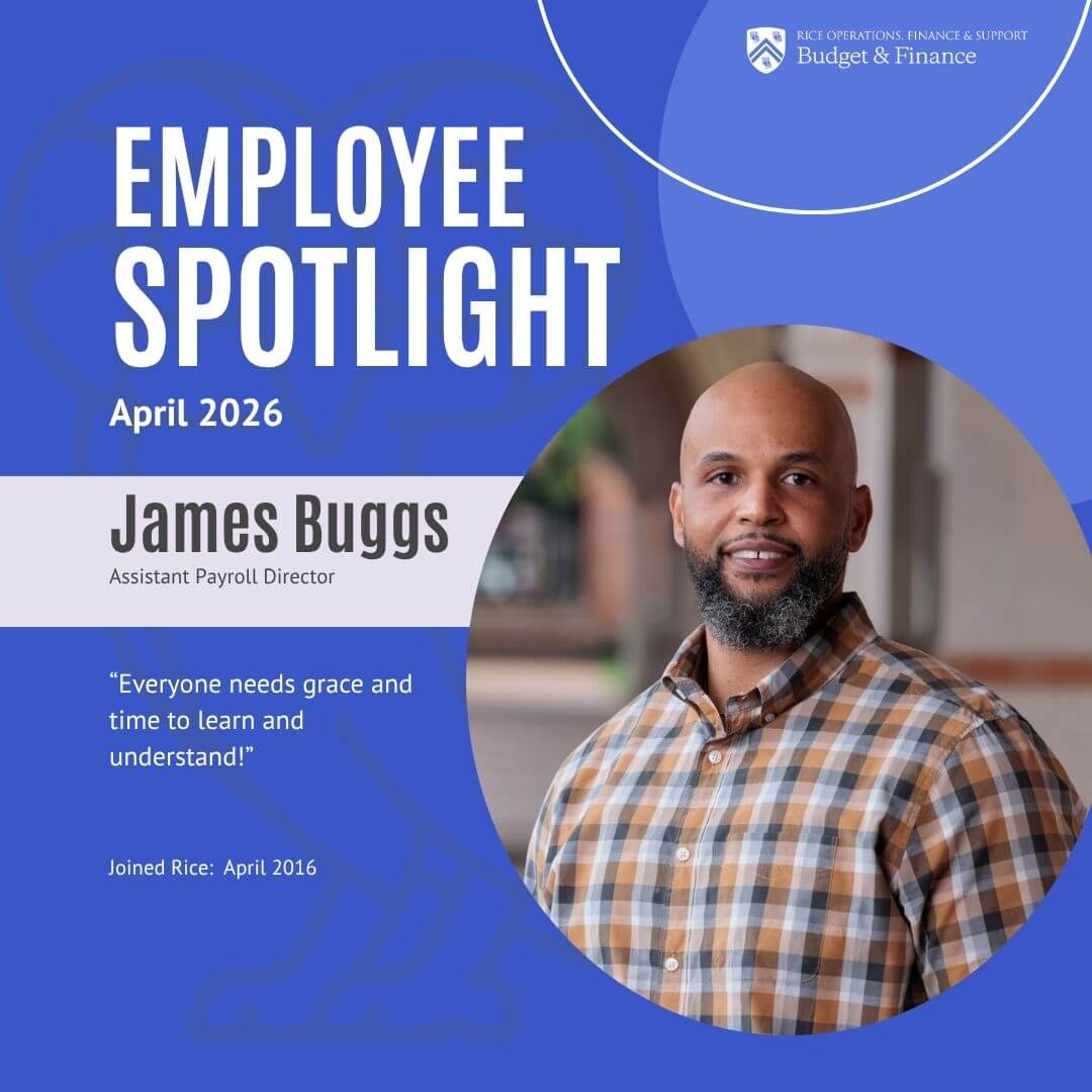 James Buggs Employee Spotlight