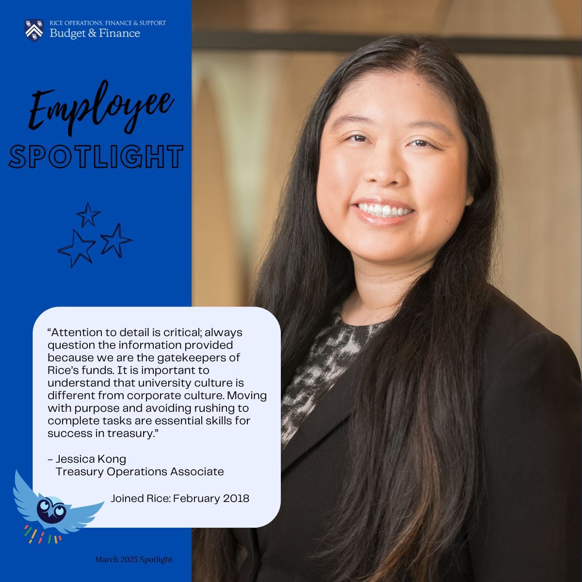 Jessica Kong Employee Spotlight