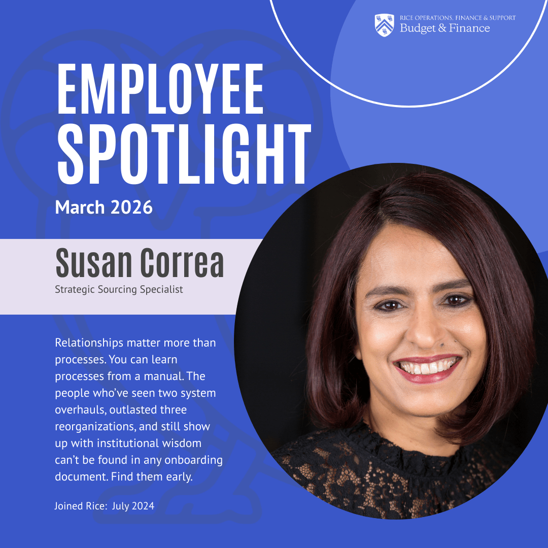 Susan Correa Employee Spotlight